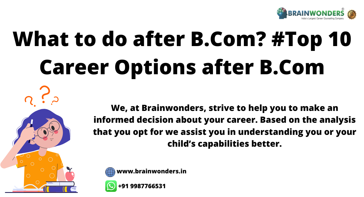 What to do after B.Com?