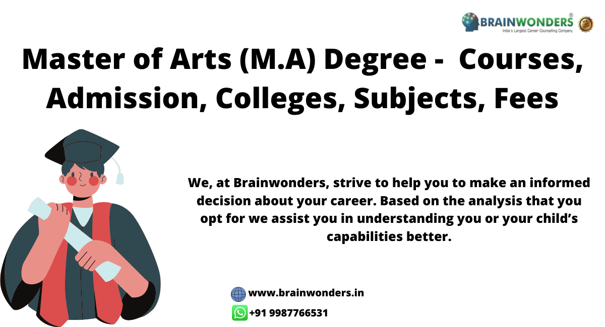 Master of Arts (M.A) Degree 
