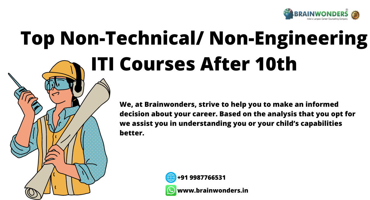 Top Non-Technical/ Non-Engineering ITI Courses After 10th