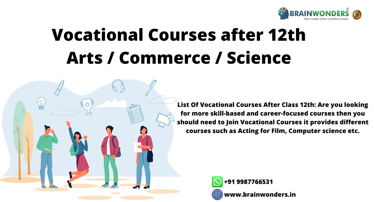 Vocational Courses after 12th Arts