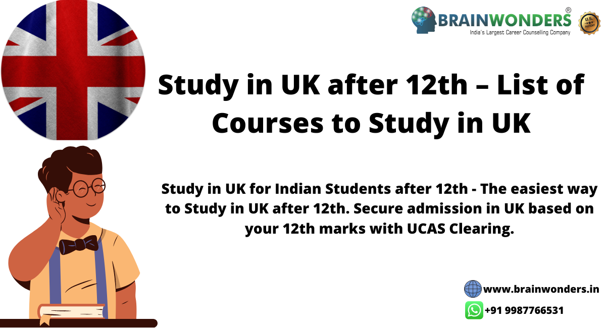 Study in UK after 12th