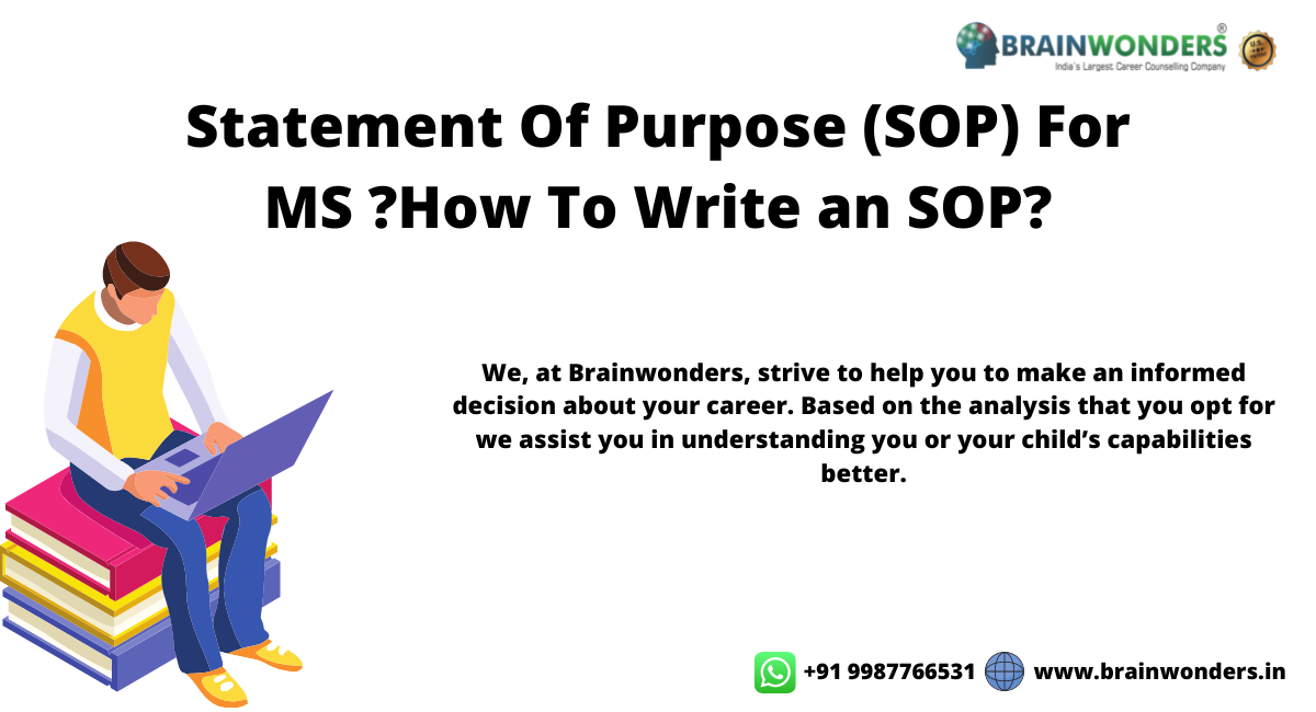 Statement Of Purpose (SOP) For MS