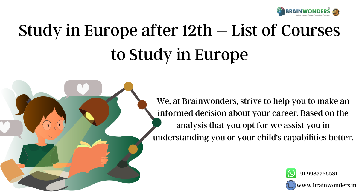 Study in Europe after 12th