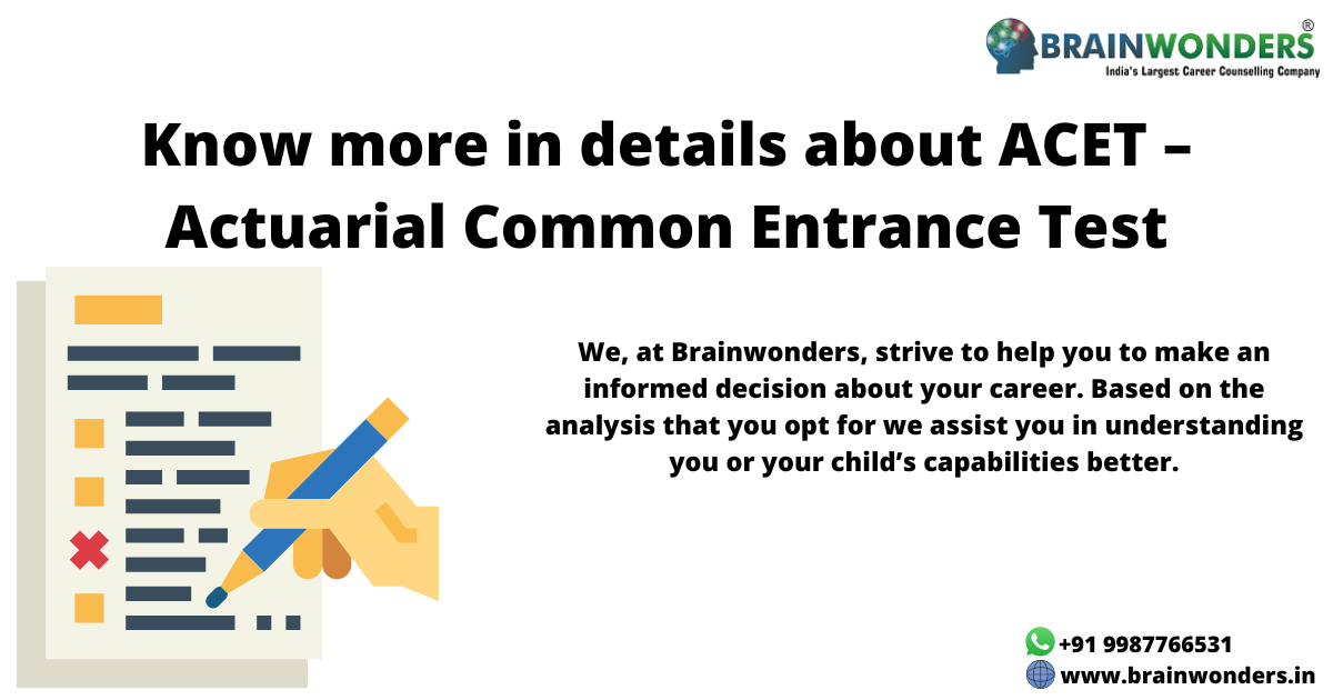 Know more in details about ACET 