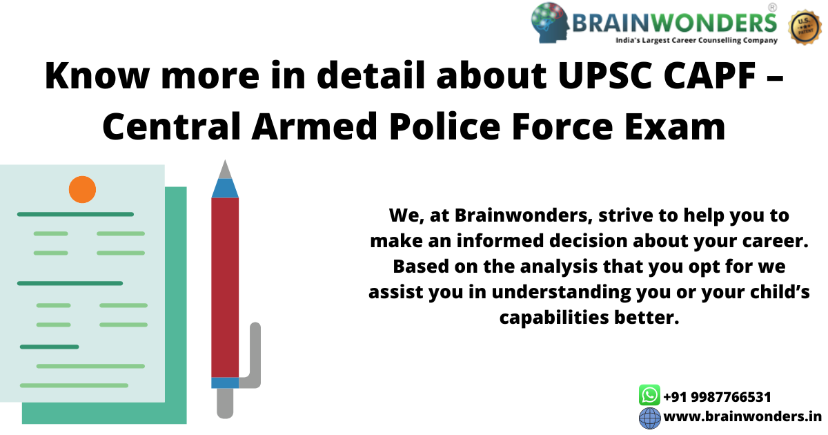 Know more in detail about UPSC CAPF