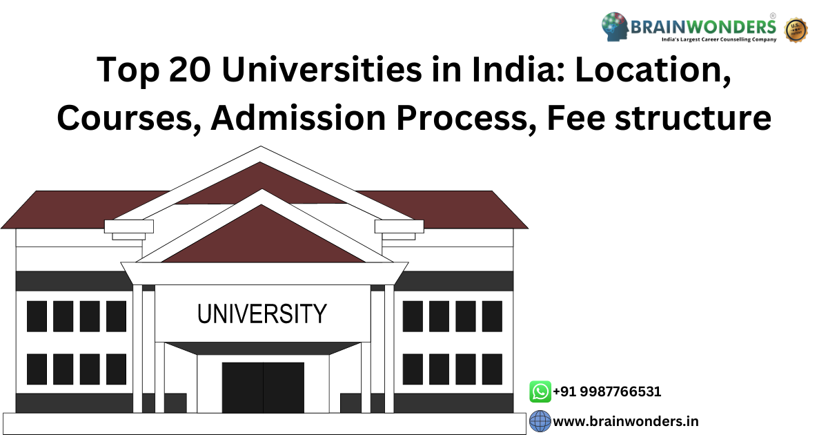 Top 20 Universities in India