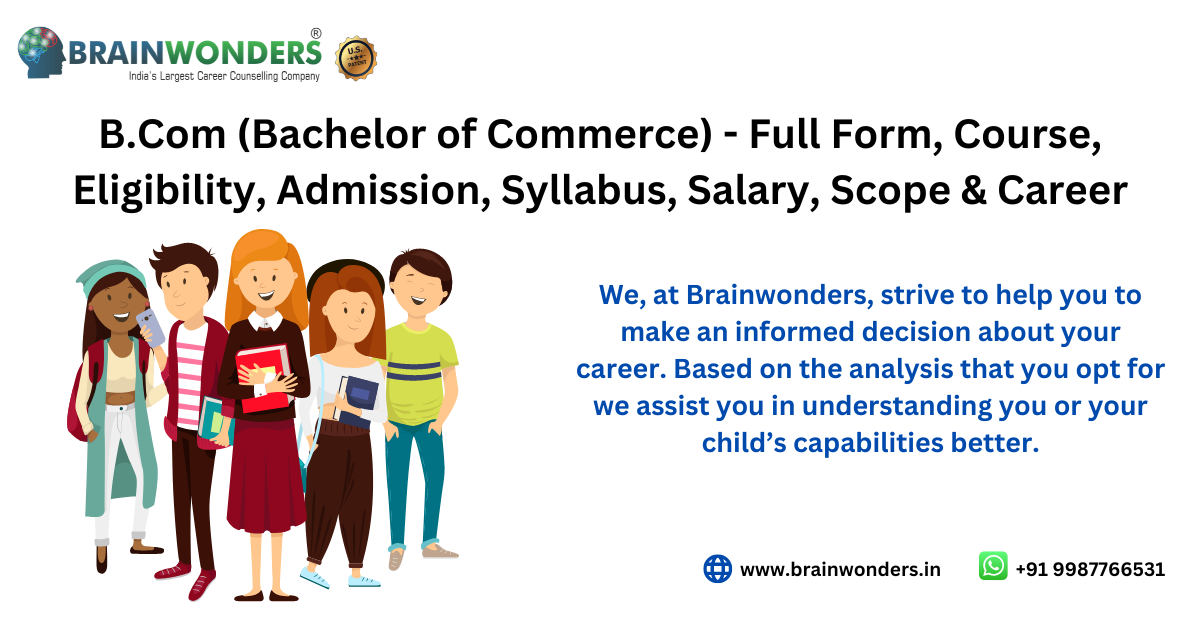 B.Com (Bachelor of Commerce)