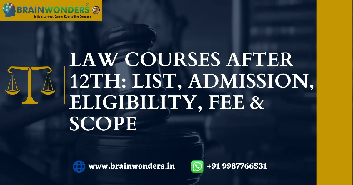 Law Courses After 12th