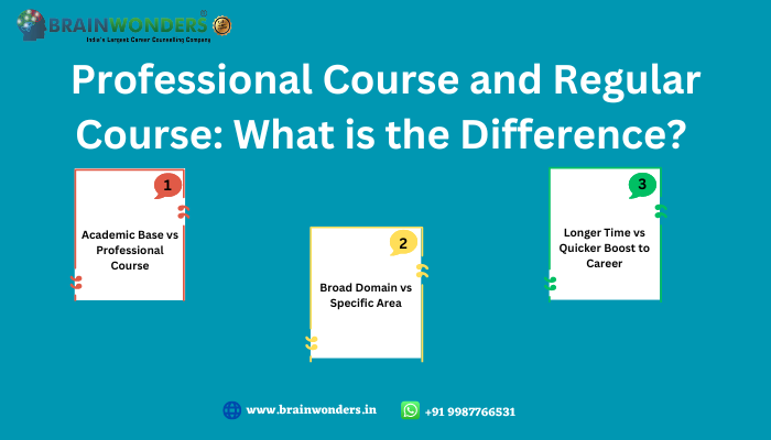 Professional Course and Regular Course: What is the Difference?